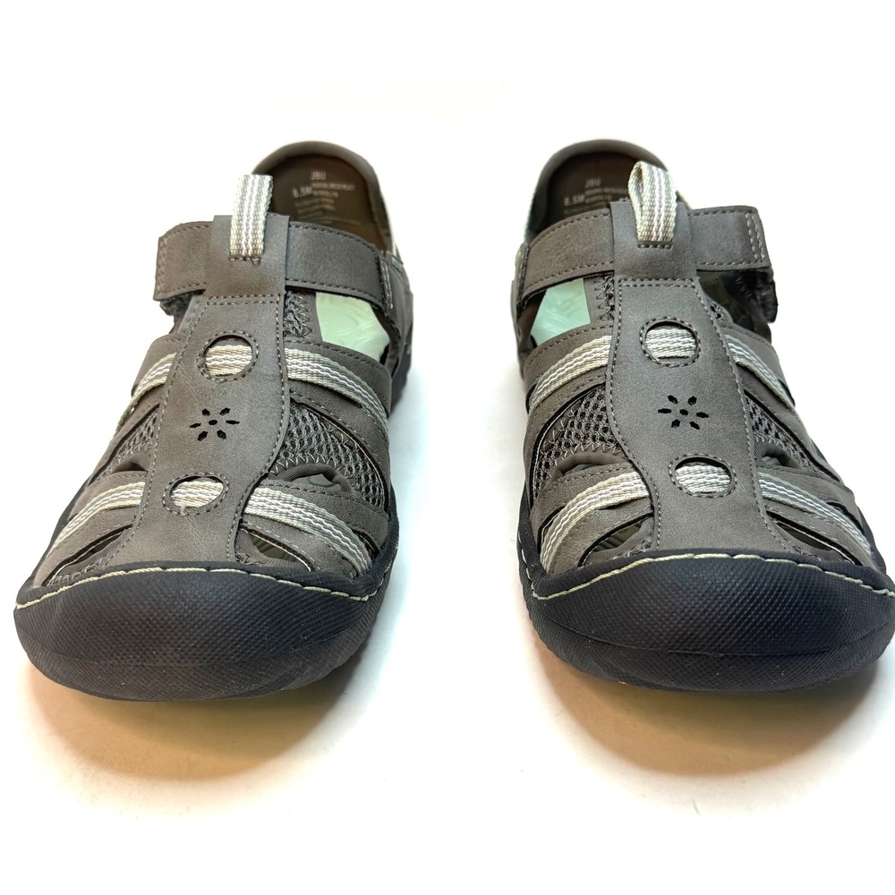 JBU Women's Regional Water Ready Casual Sneaker Dark Grey/Pale Moss 8.5M NWT/BOX
